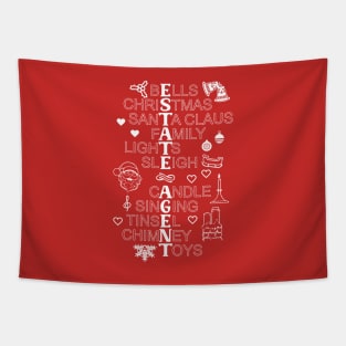 Estate Agent Christmas - Xmas Gift Tapestry