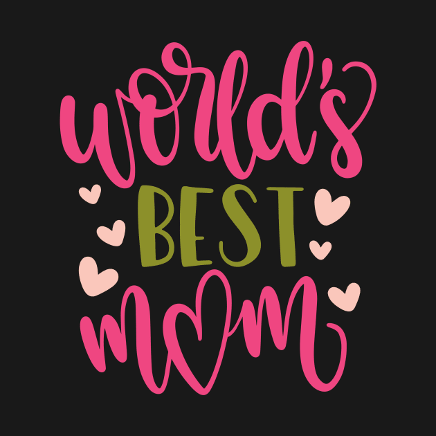 World's Best Mom - Mothers Day Gift by greenoriginals