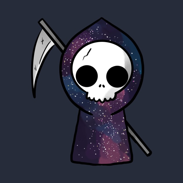 Galaxy grim reaper by Mayarart