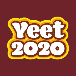 Yeet 2020 - Retro Yellow T-Shirt