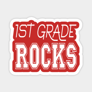 1st Grade Rocks Magnet