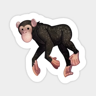 Cozy Chimpanzee Magnet