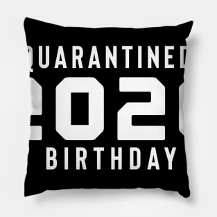 Quarantined 2020 birthday Pillow