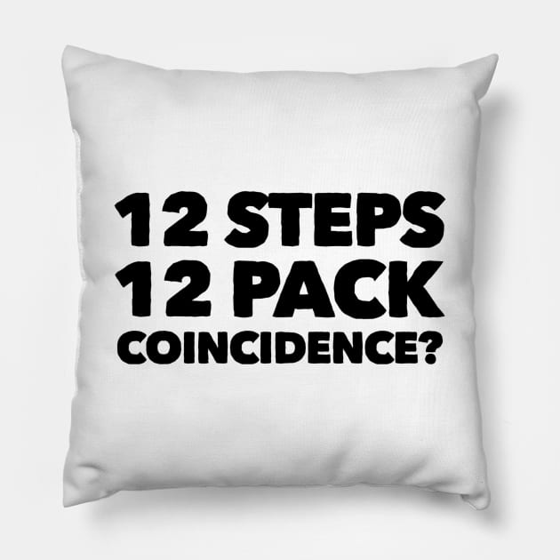 12 Steps, 12 Pack Pillow by Stacks