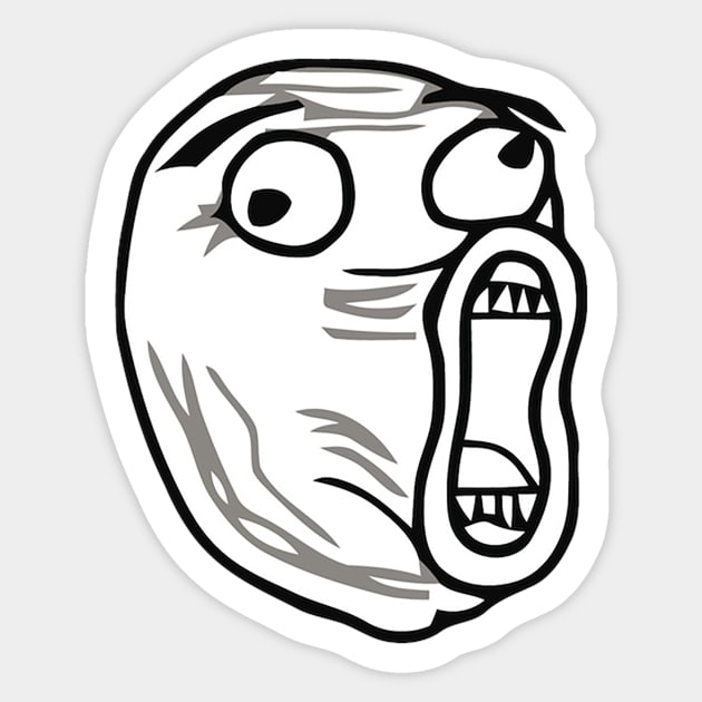 LOL Face Meme Decal