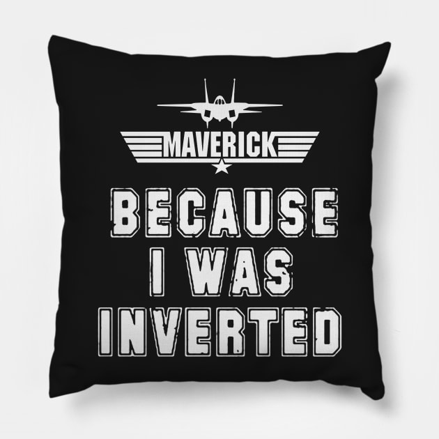 maverick 1 Pillow by lidelofmartin