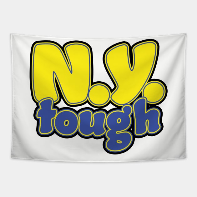 New York Tough Tapestry by McNutt