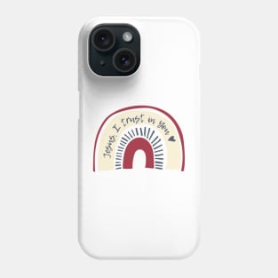 Jesus, I Trust In You // Divine Mercy Phone Case