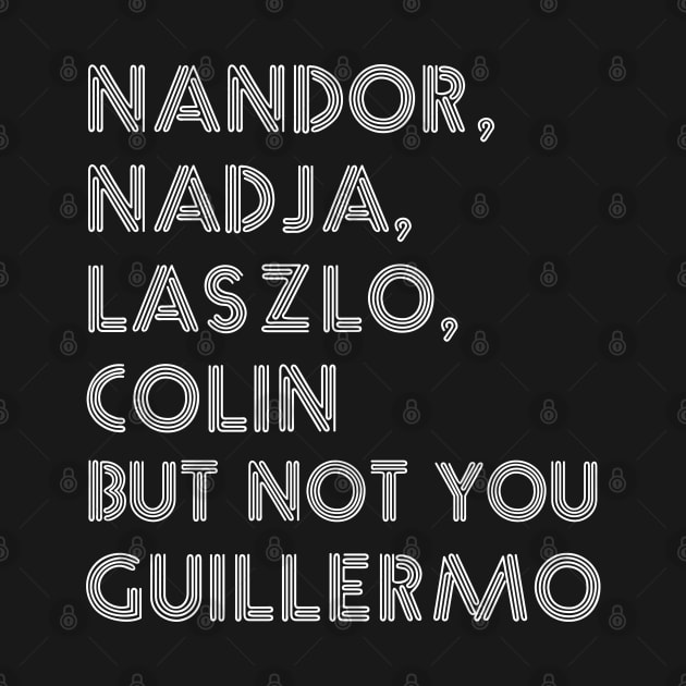 Not You Guillermo by Balonku