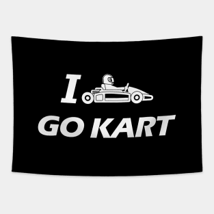 Kart - I love go kart Tapestry