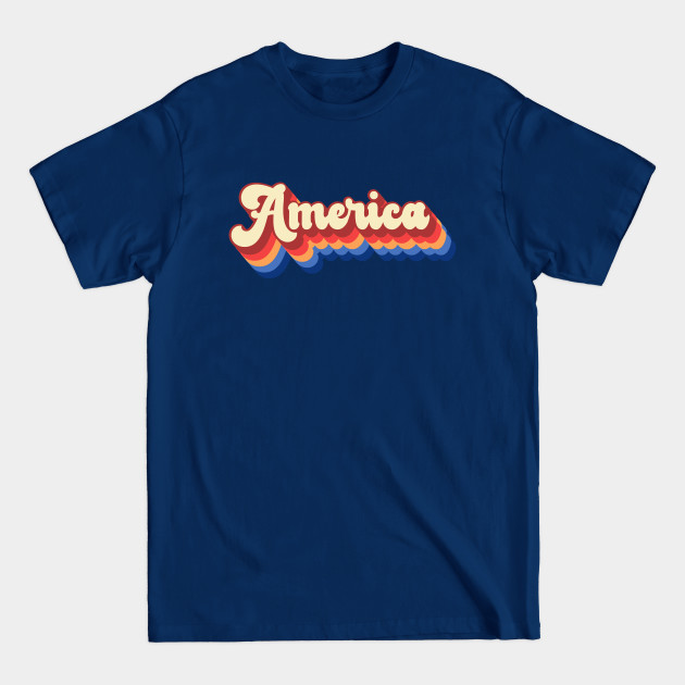 Disover america Retro - Retro Vintage Aesthetic - T-Shirt