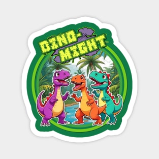 Dino-Might Magnet