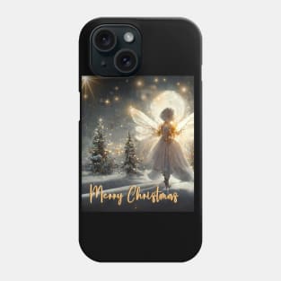 Angel Fairy on the Christmas Day - Holy Xmas Night Phone Case