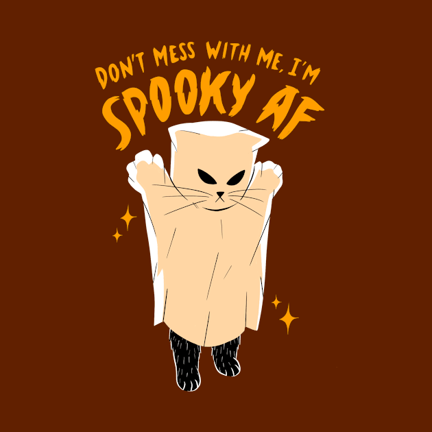 Spooky Kitty by SusDraws