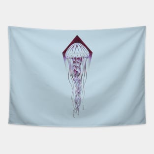 Patterned Jellyfish Design Tapestry