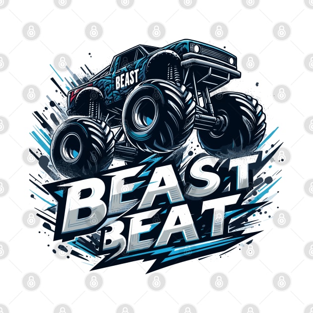 Monster Truck, Beast Beat by Vehicles-Art