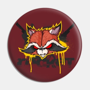 Rocket Racoon Pin