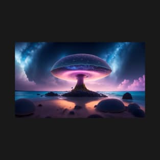 Fantasy mushroom cinematic light T-Shirt