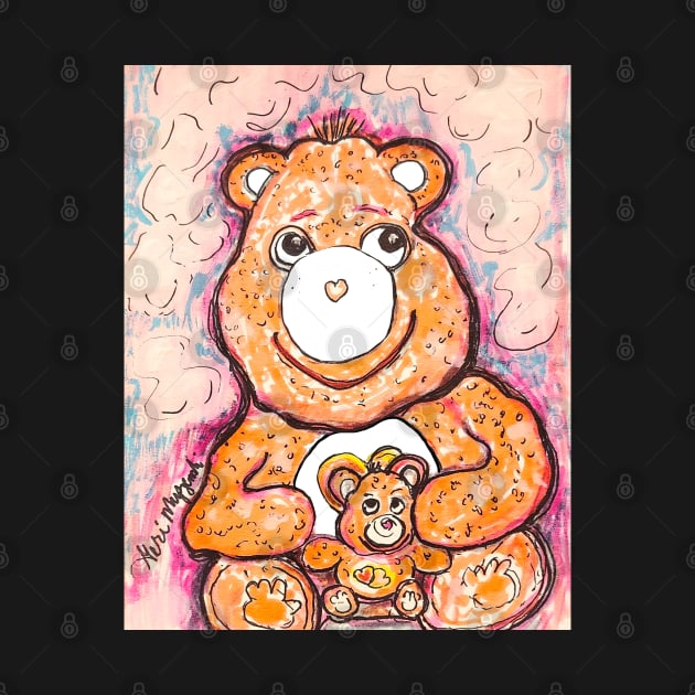 Care Bears Friend Bear by TheArtQueenOfMichigan 