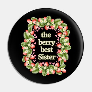 The Berry Best Sister Pin