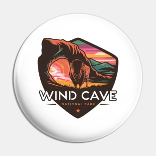 Wind Cave National Park Bison Pin