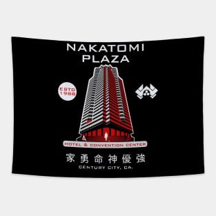 nakatomi plaza red colour Tapestry