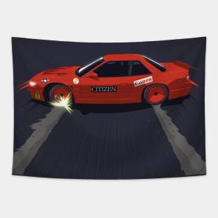 Nissan Silvia Akira Slide Tapestry