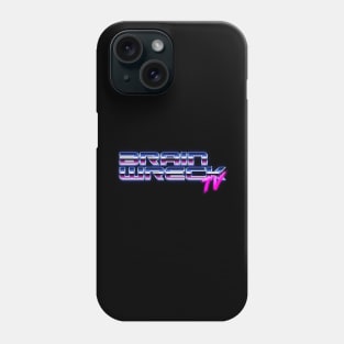 80s Retrowave Brain Wreck TV Phone Case