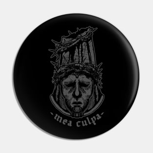 Mea Culpa Grey Pin