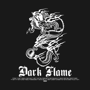 DARK FLAME BLACK T-Shirt