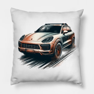 Porsche Cayenne Pillow