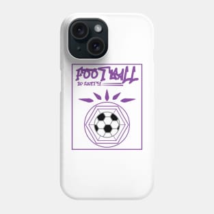 Football - Soccer In Unity Purple Phone Case