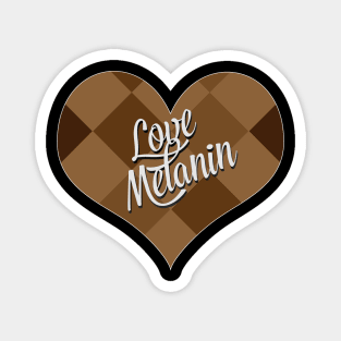 Love Melanin Valentine's Day Magnet