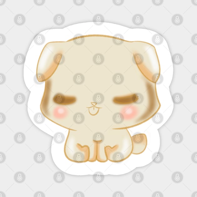 Cute dog Magnet by Eikia