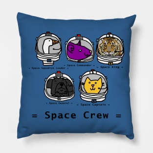 Cute Animals Space Crew 2420 with Tiger Pillow