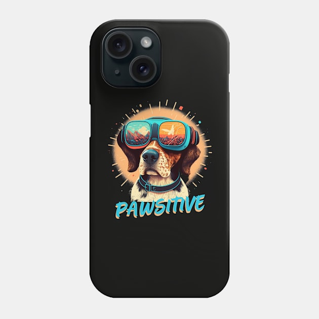 Pawsitive Dog Lover Phone Case by ChasingTees