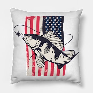 Stars & Stripes Fishing Glory Pillow