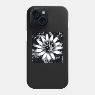 Metallic flower single Phone Case