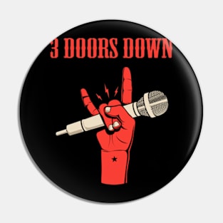 3 DOORS DOWN BAND Pin