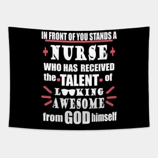 Nurse Hospital Team Care Tapestry