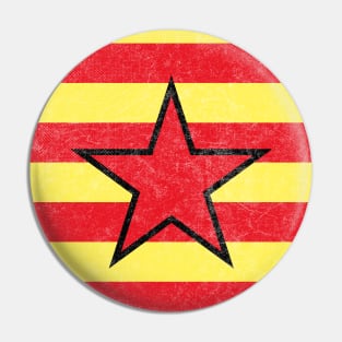 Aragon Spain - Vintage Faded Look Design Pin