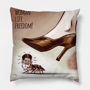 Woman life freedom Pillow