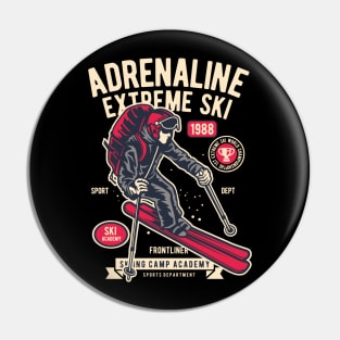 Adrenaline Extreme Ski - Skiing Camp Academy World Championship Pin