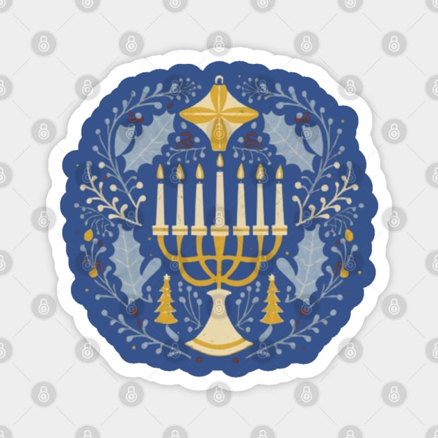 HANUKKAH Magnet by Imaginate