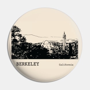 Berkeley California Pin