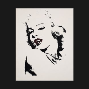 Red lips of Marylin T-Shirt