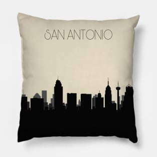 San Antonio Skyline Pillow