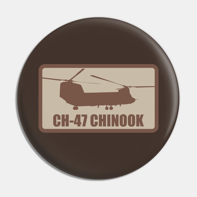 CH-47 Chinook Patch (desert subdued) Pin by Tailgunnerstudios