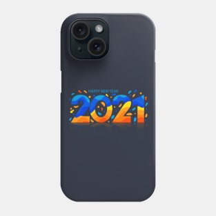 Happy New Year 2021 Phone Case