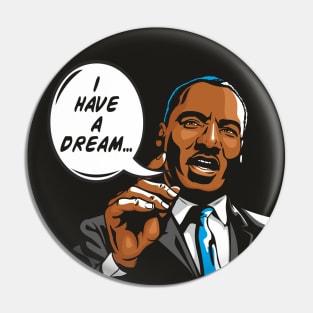 Martin Luther King Pin